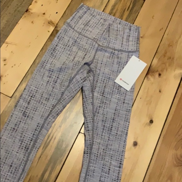NWT lululemon wonder under jacquard pant - Picture 3 of 4